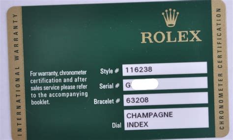 Rolex warranty activation